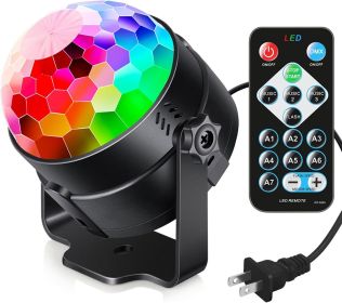 Luditek Sound Activated Party Lights with Remote DJ Lighting