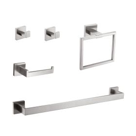 5 - Piece Bathroom Hardware Accessories Set (Color: as Pic)